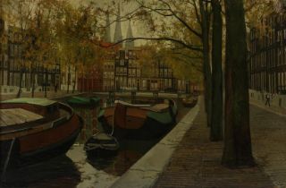 Ven, Paul van der. Cityscape of Amsterdam