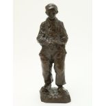 Wijk, "Charles" van. Bronze sculpture