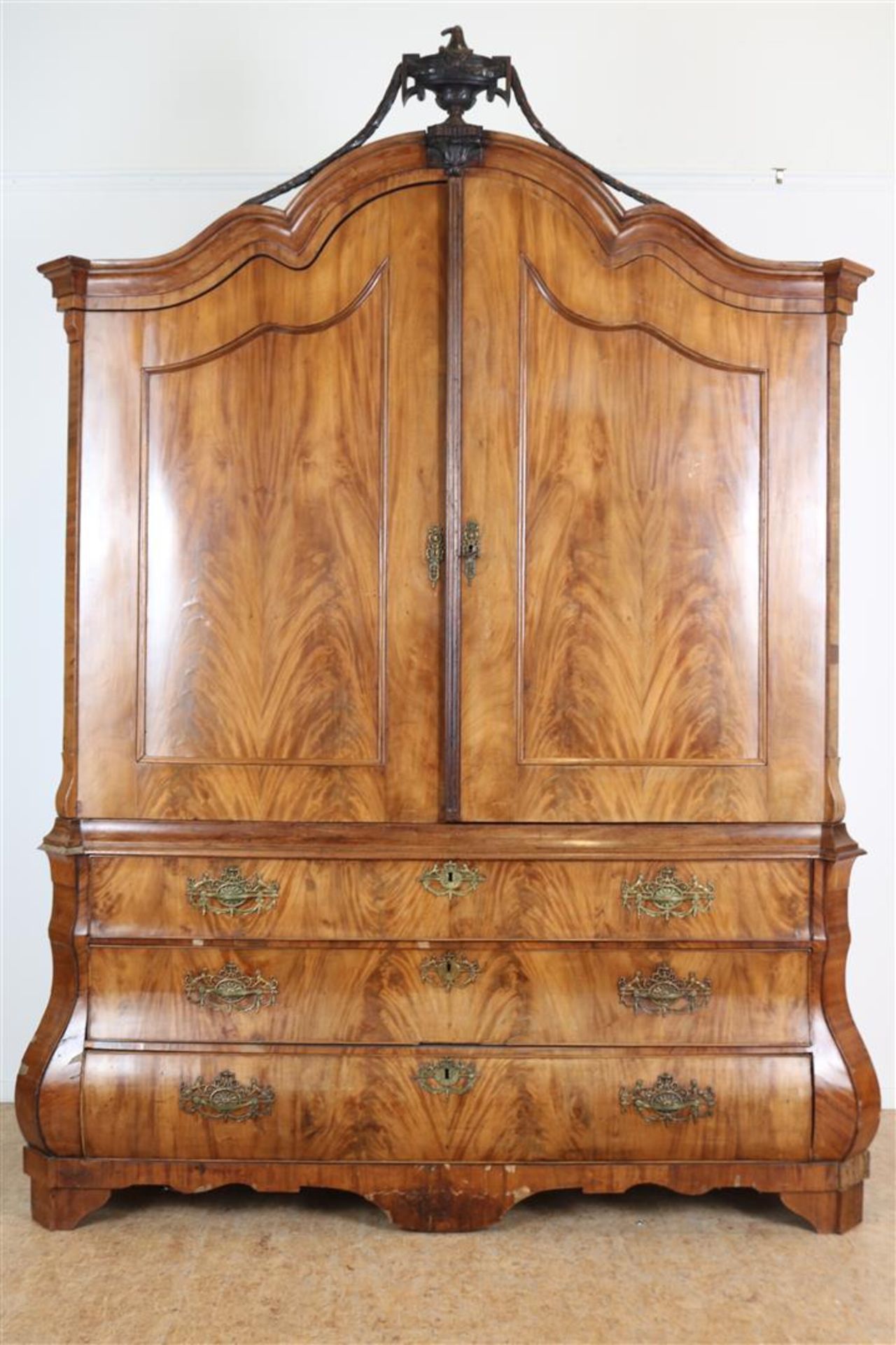 Mahogany Louis XVI cabinet