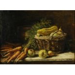 Johannes Cornelis van der Heijden (1911-1992) Still life with vegetables and fruit, unclearly signed