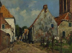 Vuuren, Jan van. Village view