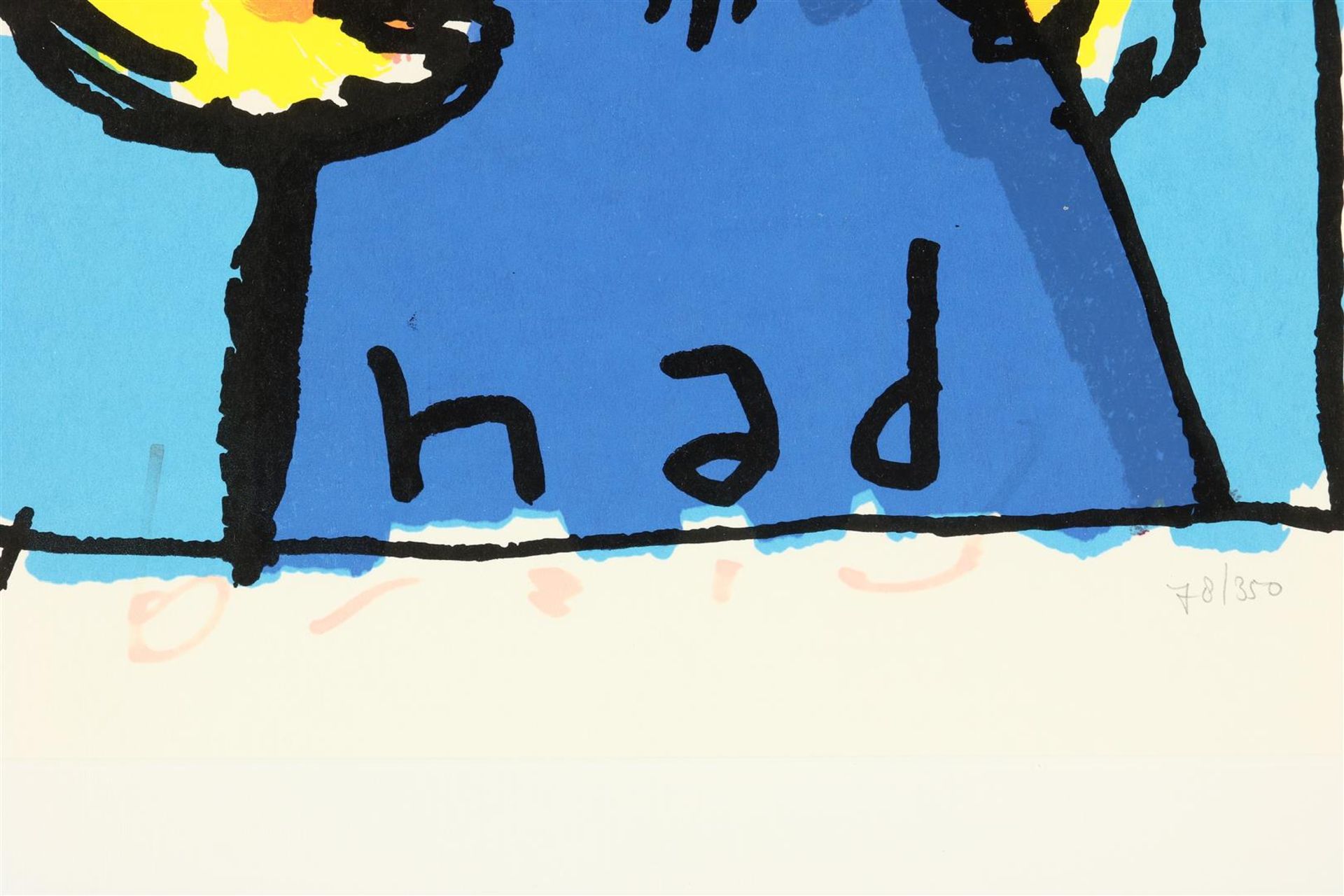 'If I don't have you', signed bottom center, screen print 78/350 48 x 35 cm. - Image 3 of 4