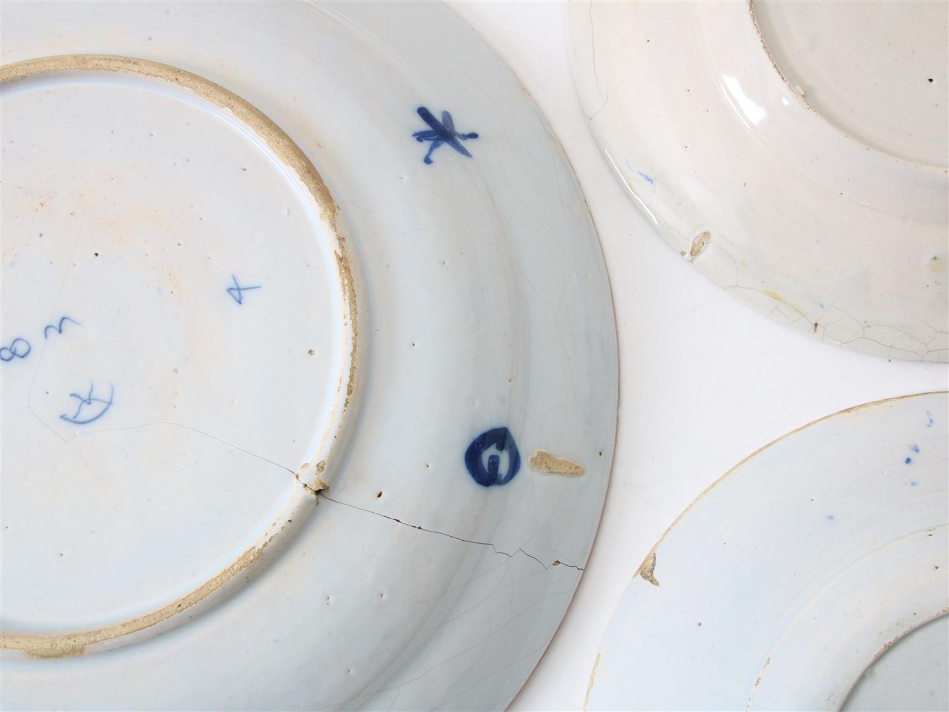 Collection of Dutch pottery plates, 1x Royal  - Bild 7 aus 7