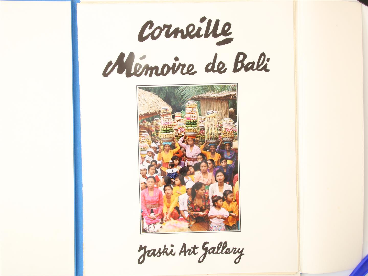 Corneille (Cornelis Guillaume van Beverloo) (1922-2010) 'Mémoire de Bali' (1993). Album with four - Image 2 of 7