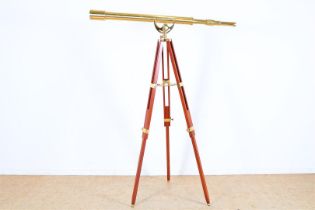 brass telescope binoculars