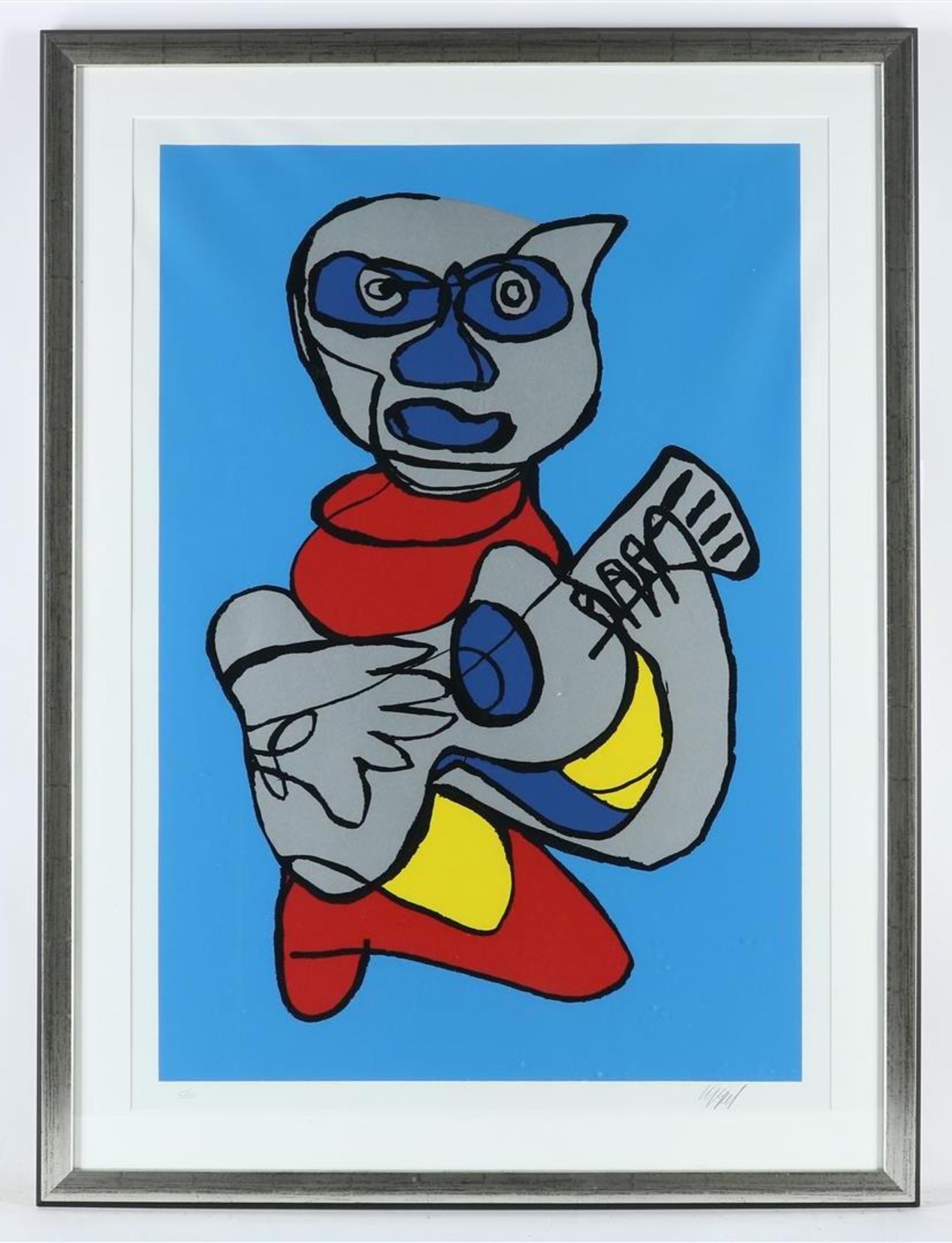 Karel Appel (1921-2006) 'Cool Hand Luke', signed lower right, screen print 5/100, 102 x 70 cm. - Image 2 of 4