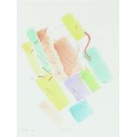 Jaap (Jacob) Hillenius (1934-1999) Abstract, colored lithograph