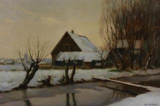 Soonius, Lodewijk 'Louis' Farm in winter