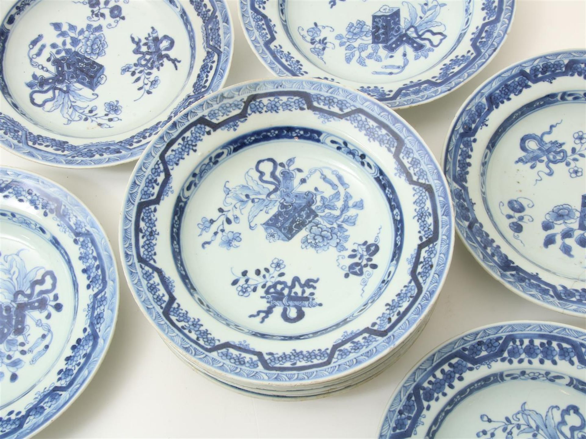  set of 12 Qianlong porcelain plates - Bild 7 aus 17