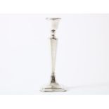 Silver candlestick, England, Birmingham, year letter: "P": 1939-1940, gross weight 277 grams, height