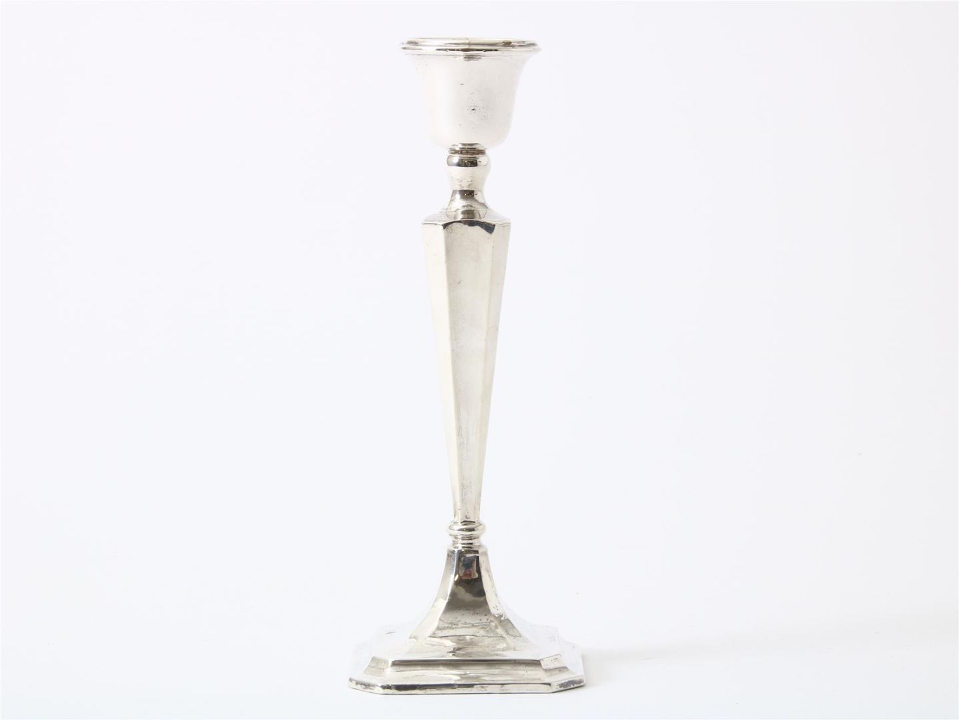 Silver candlestick, England, Birmingham, 1939-1940