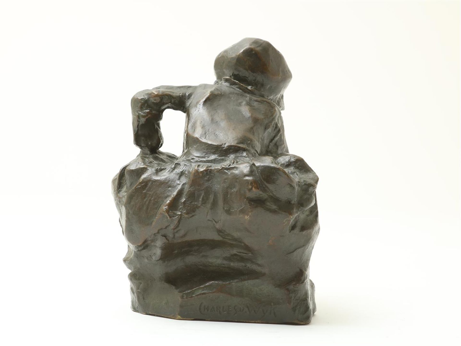 Wijk, "Charles" van. Bronze sculpture - Bild 5 aus 7