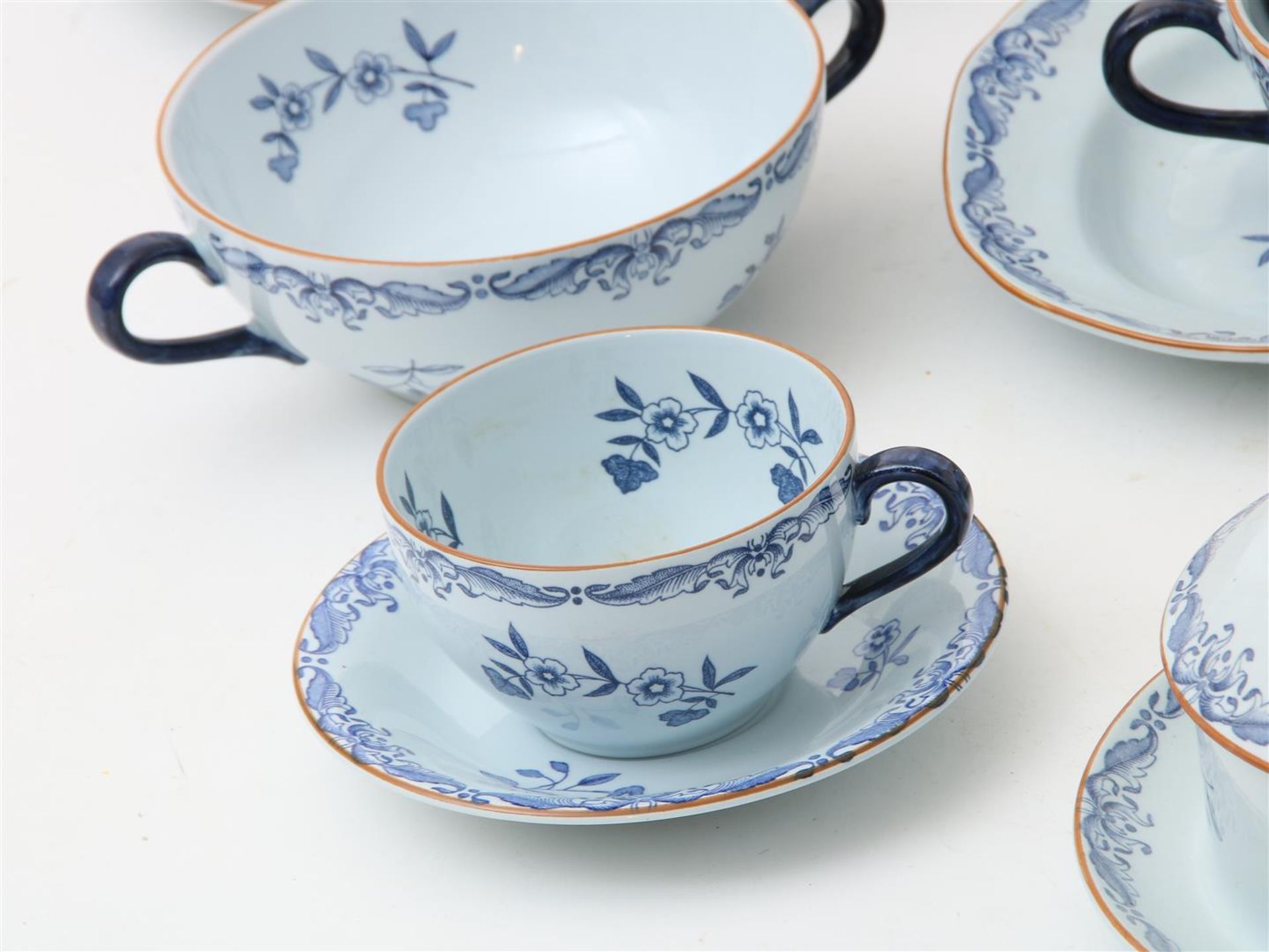 35 porcelain tableware pieces, Rorstrand East Indies - Bild 5 aus 7