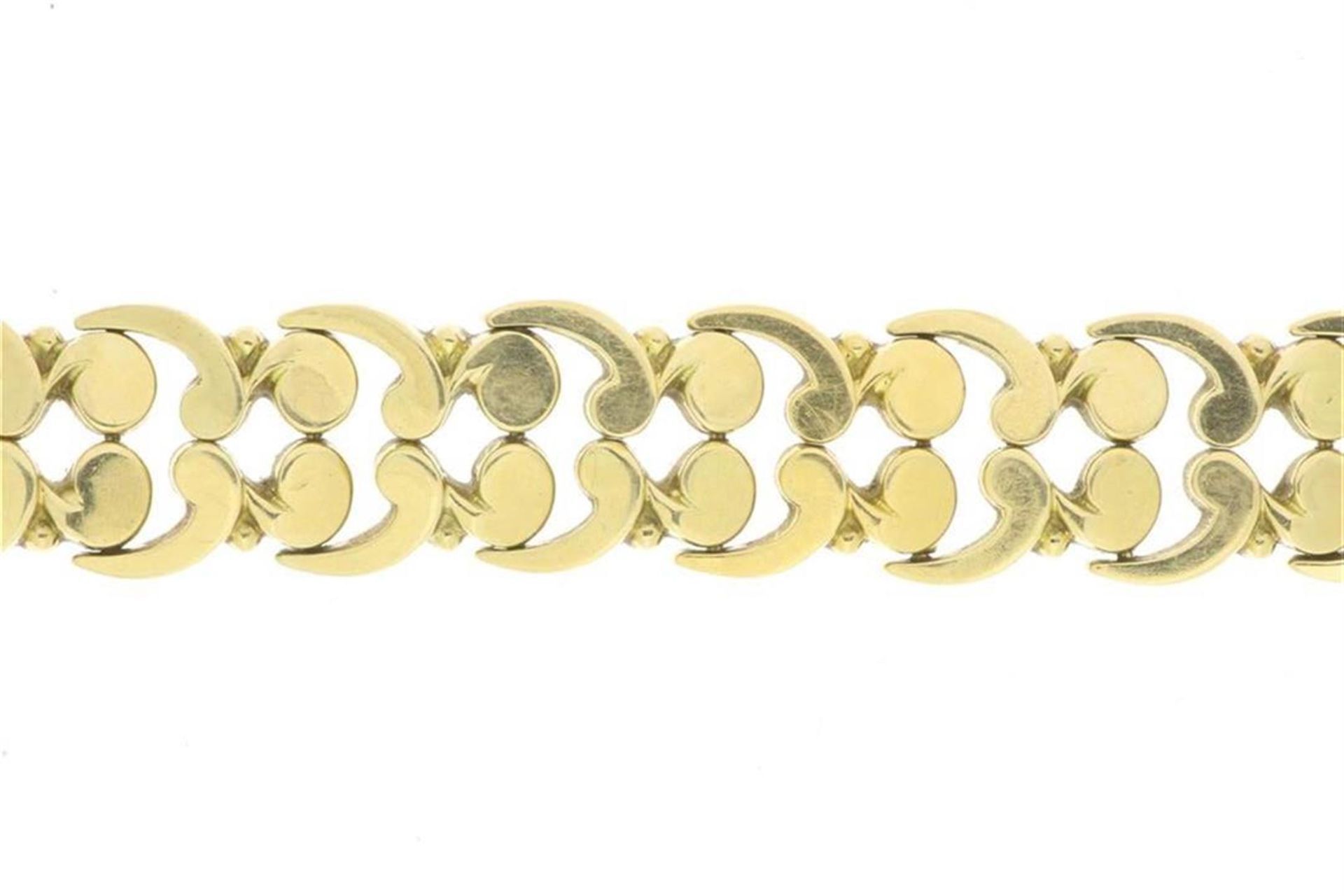 Yellow gold bracelet