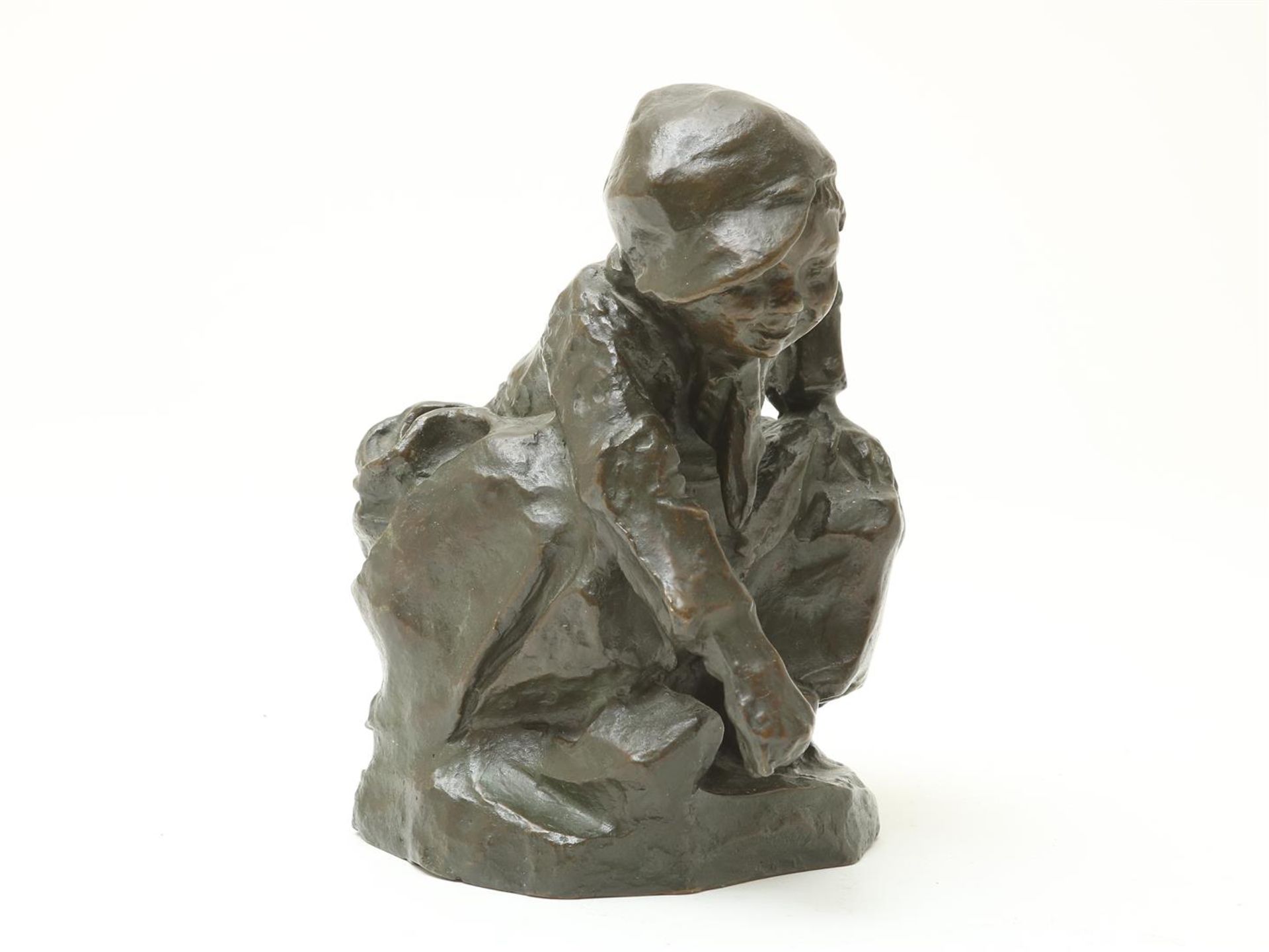 Wijk, "Charles" van. Bronze sculpture - Bild 3 aus 7