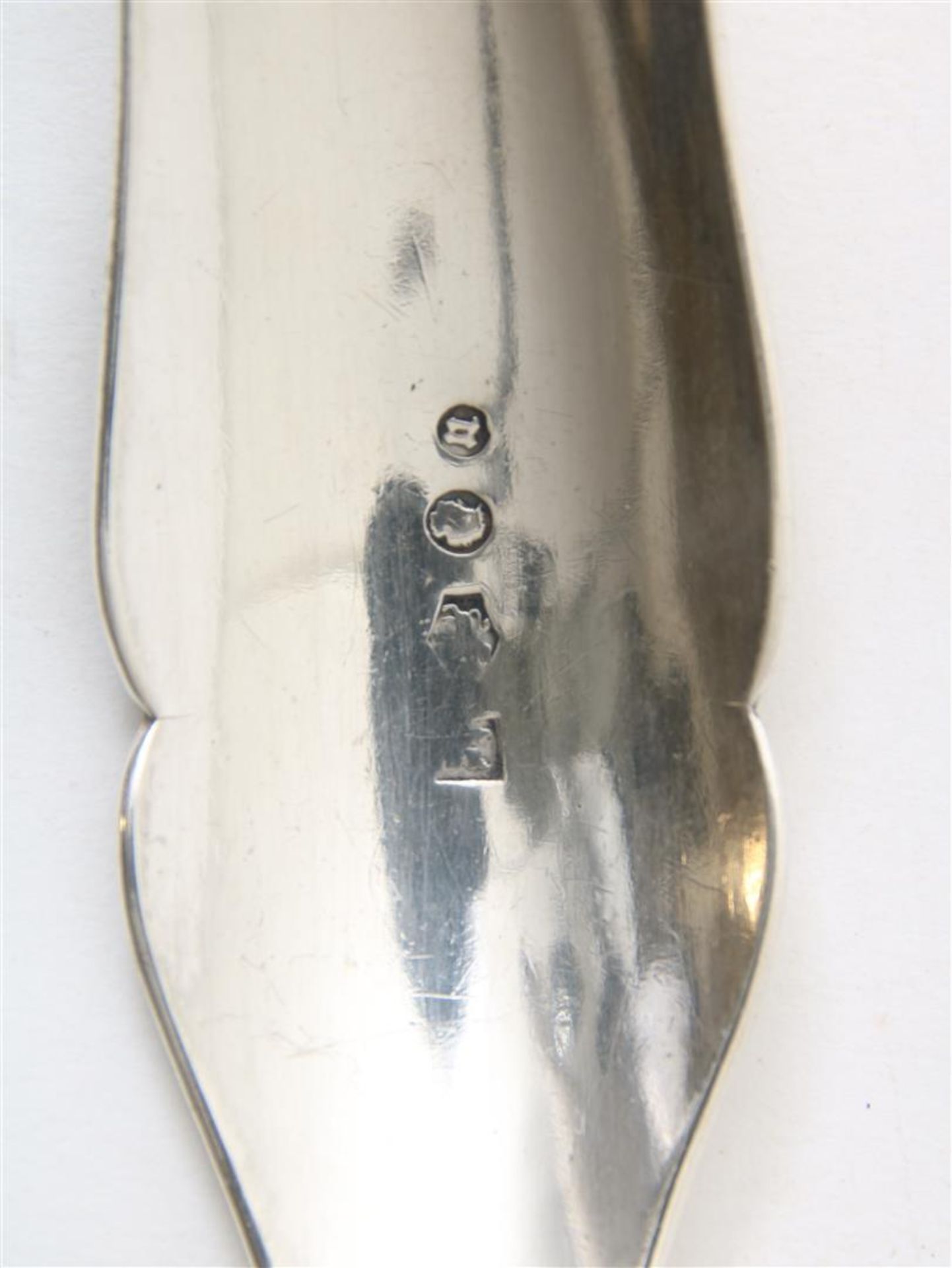 A silver soup laddle - Bild 4 aus 4
