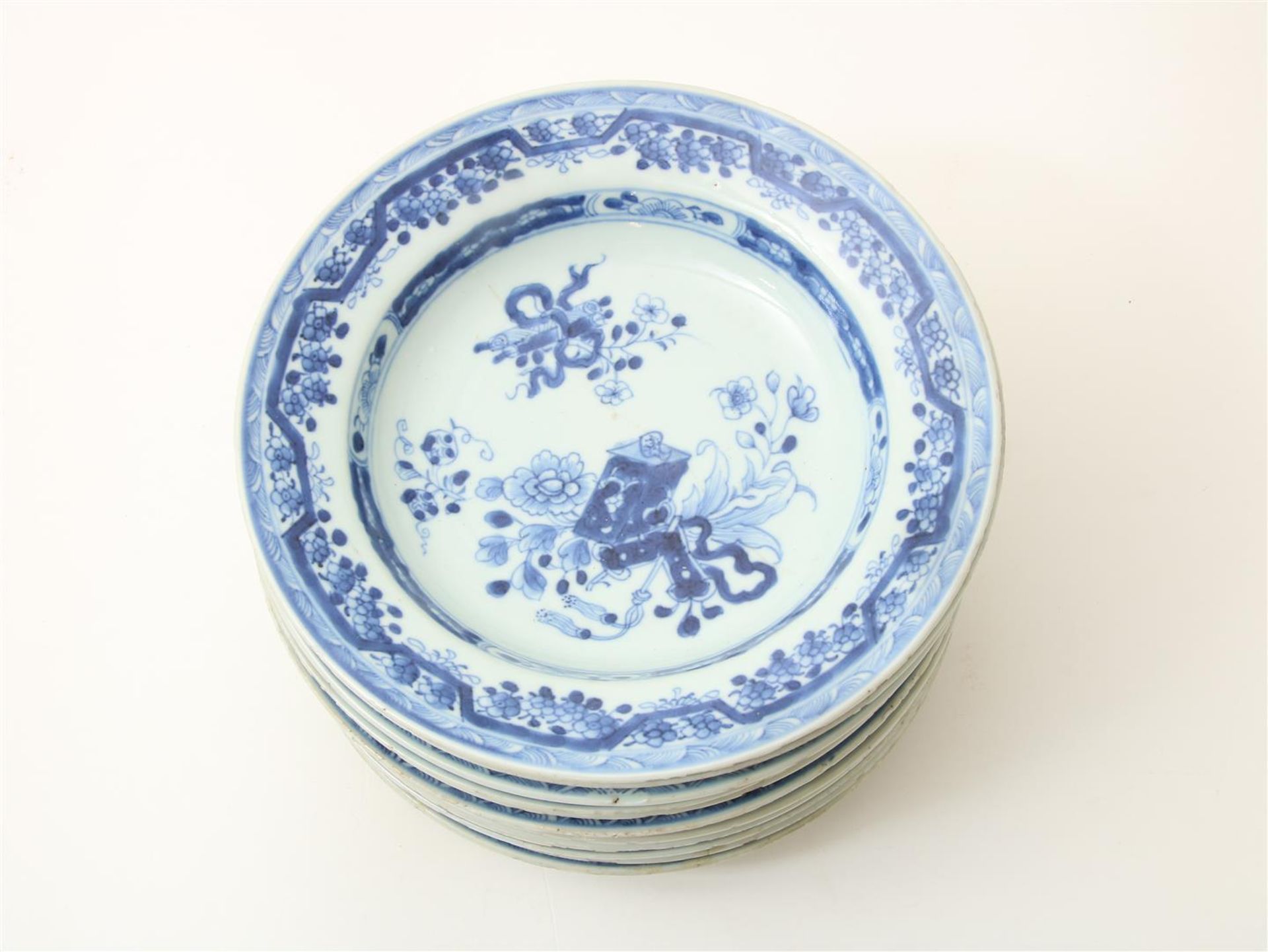  set of 12 Qianlong porcelain plates - Bild 2 aus 17