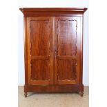 Mahogany wardrobe