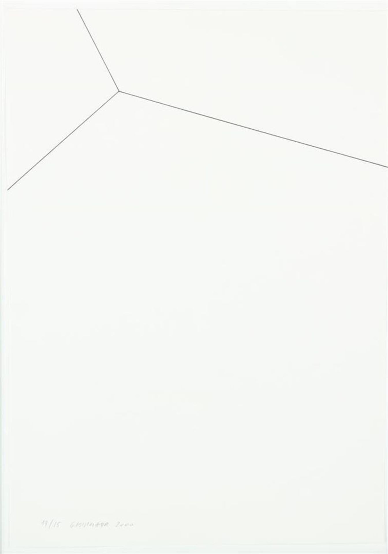 Heinz Gappmayr (1925-2010) series of 5 abstracts, signed lower right and dated 2000, all numbered - Image 5 of 12