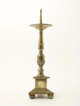 Bronze pin candlestick