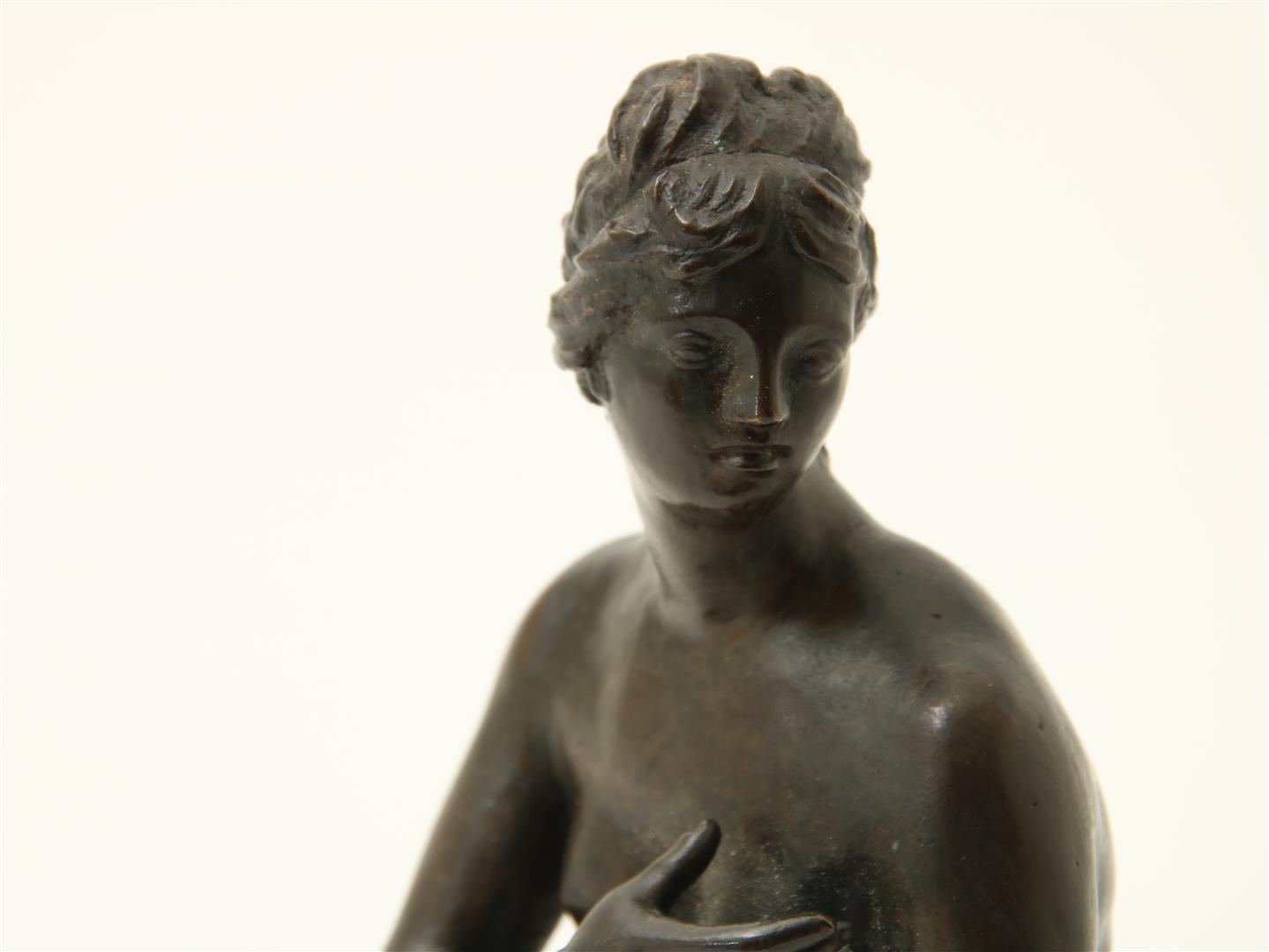 Bronze sculpture, Venus Marina, after a model by Girolamo Campagna, probably later casting, height - Image 2 of 4
