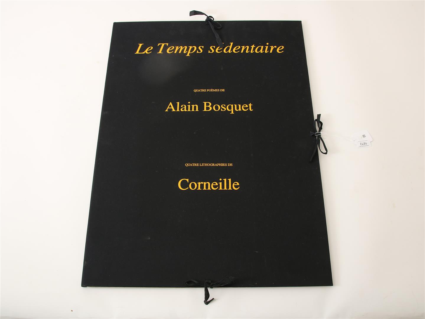 Corneille (Cornelis Guillaume van Beverloo) (1922-2010) 'Le Temps sédentaire' (1993). Album with