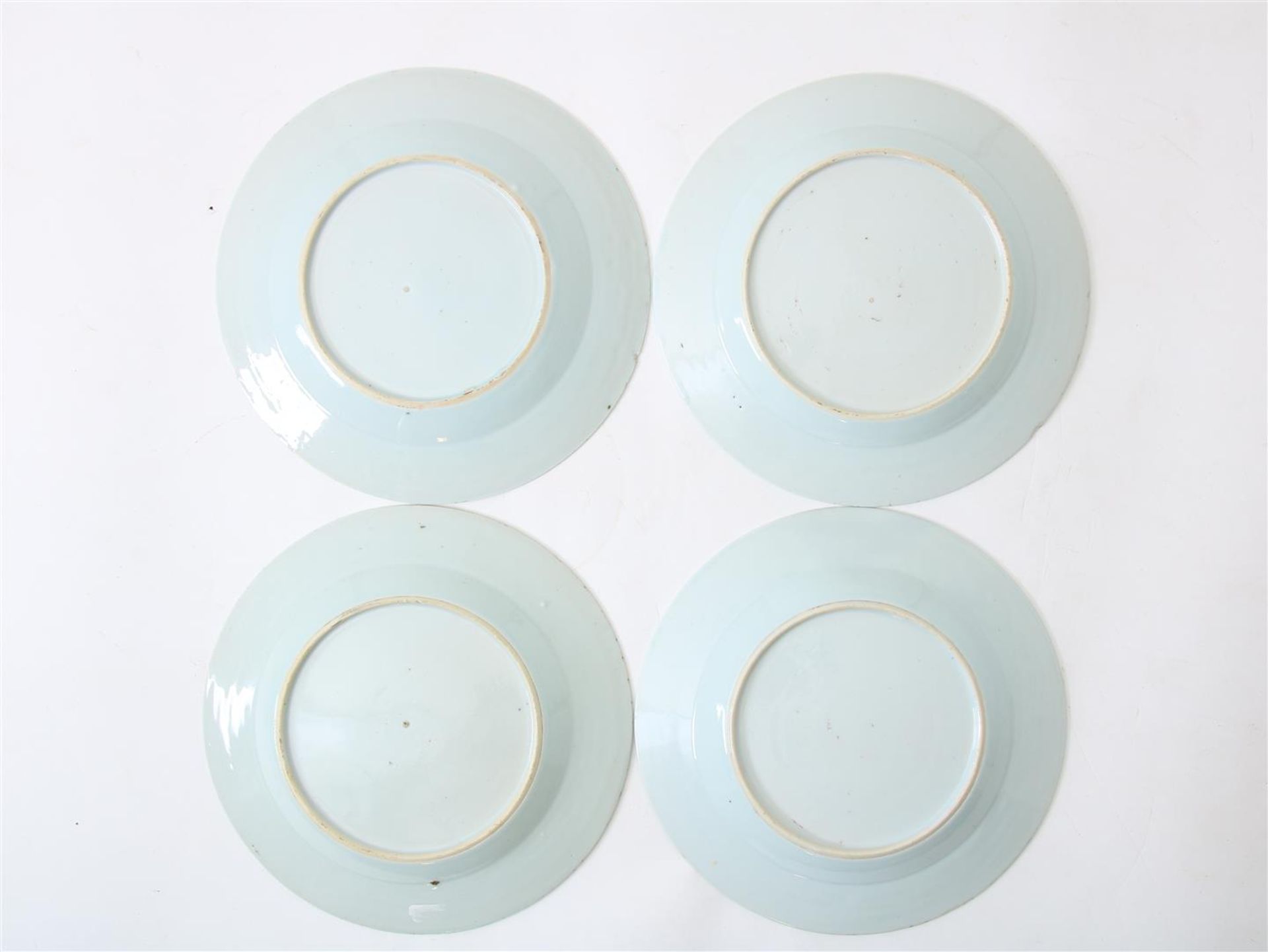 Series of 4 porcelain Qianlong plates - Bild 3 aus 8