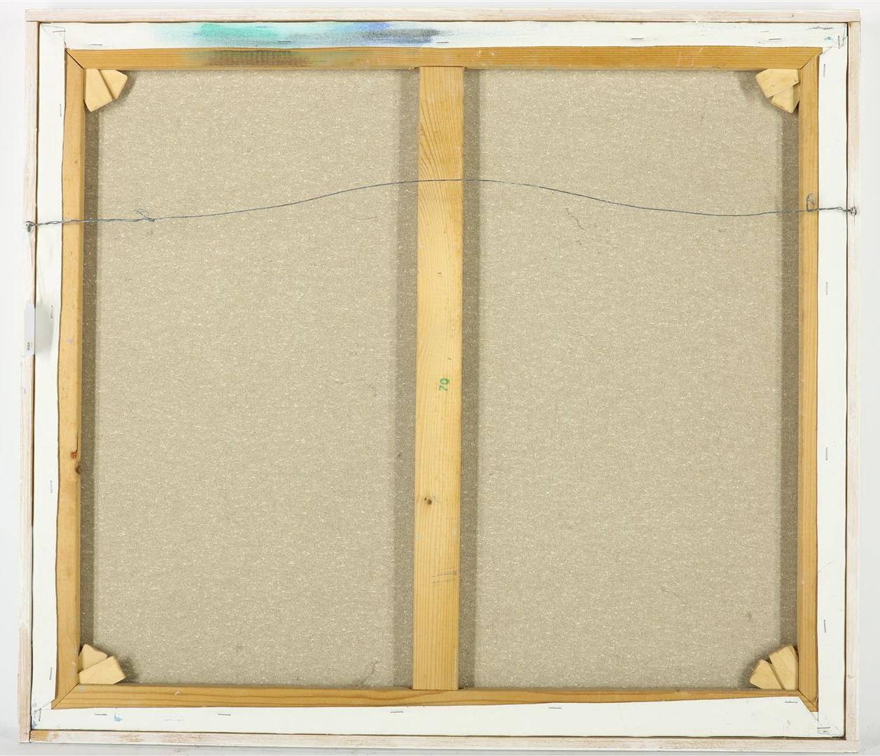 Eef van Brakel (1930-2014) Seascape, signed lower left. Canvas 70 x 80 cm. - Image 4 of 4