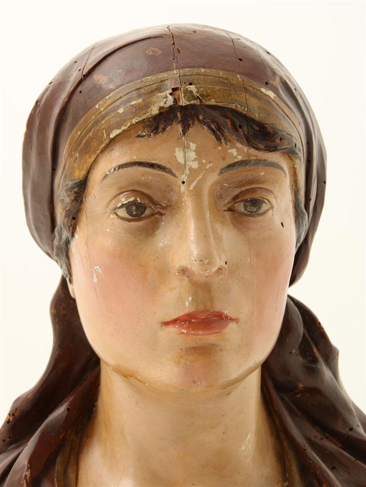 bust of a lady with headscarf - Bild 2 aus 7