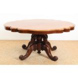 Mahogany Victorian coffee table