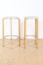 a set of barstools