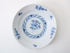 Pottery Delft dish, 18th century