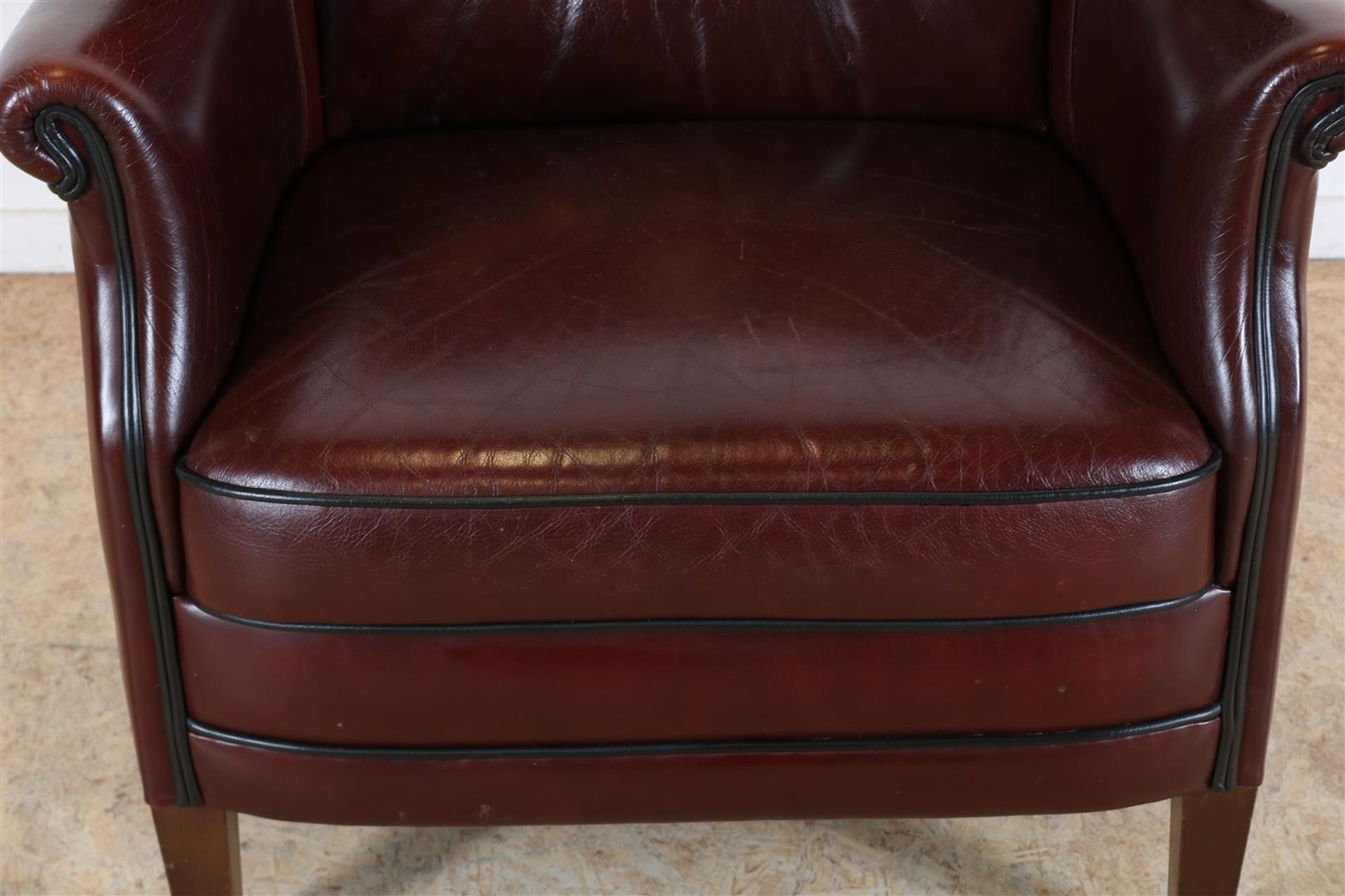 brownleather fauteuil - Bild 4 aus 4