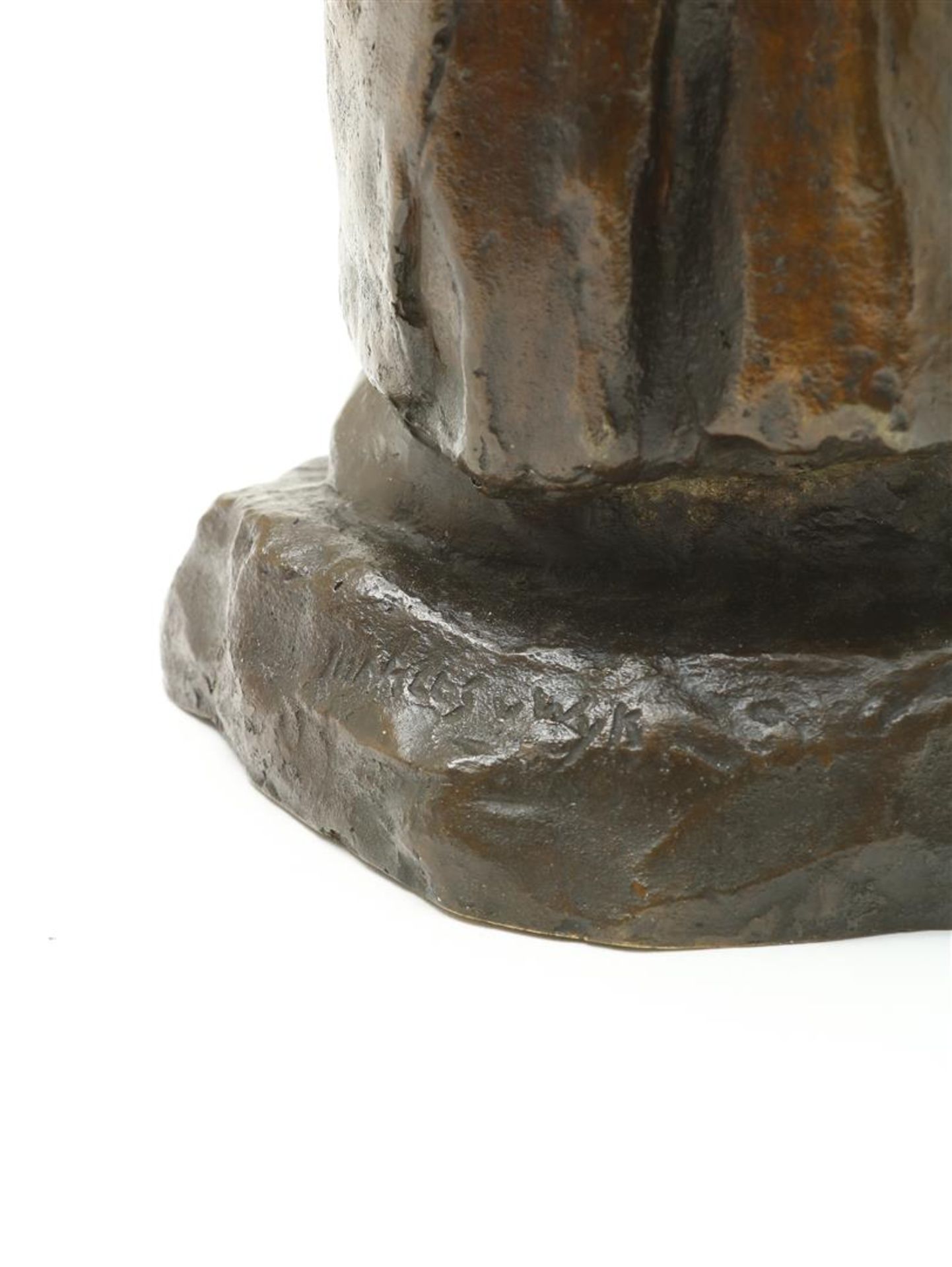 Wijk, "Charles" van. Bronze sculpture - Bild 5 aus 6