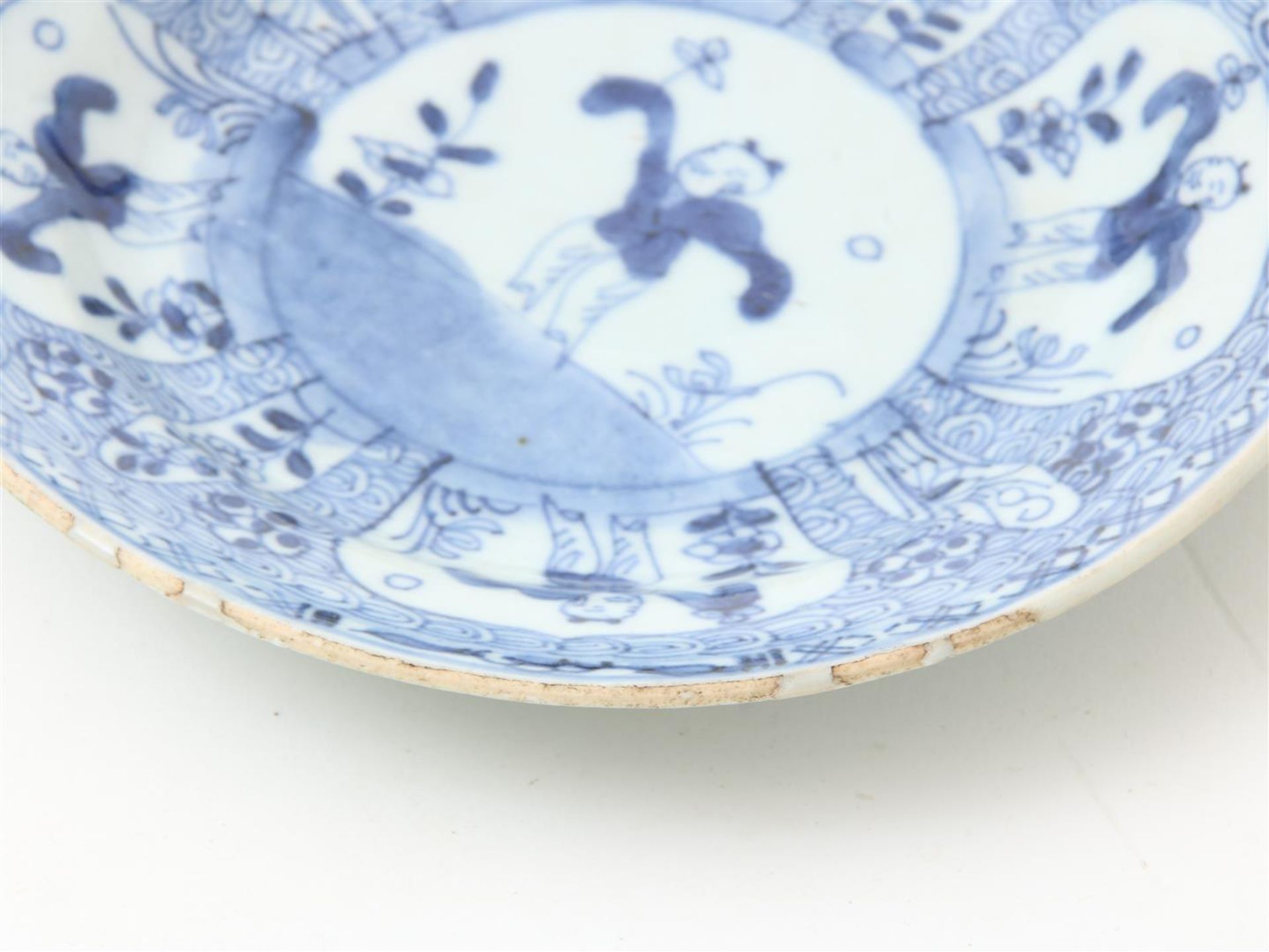 Series of 5 porcelain plates, China 19th century - Image 8 of 9