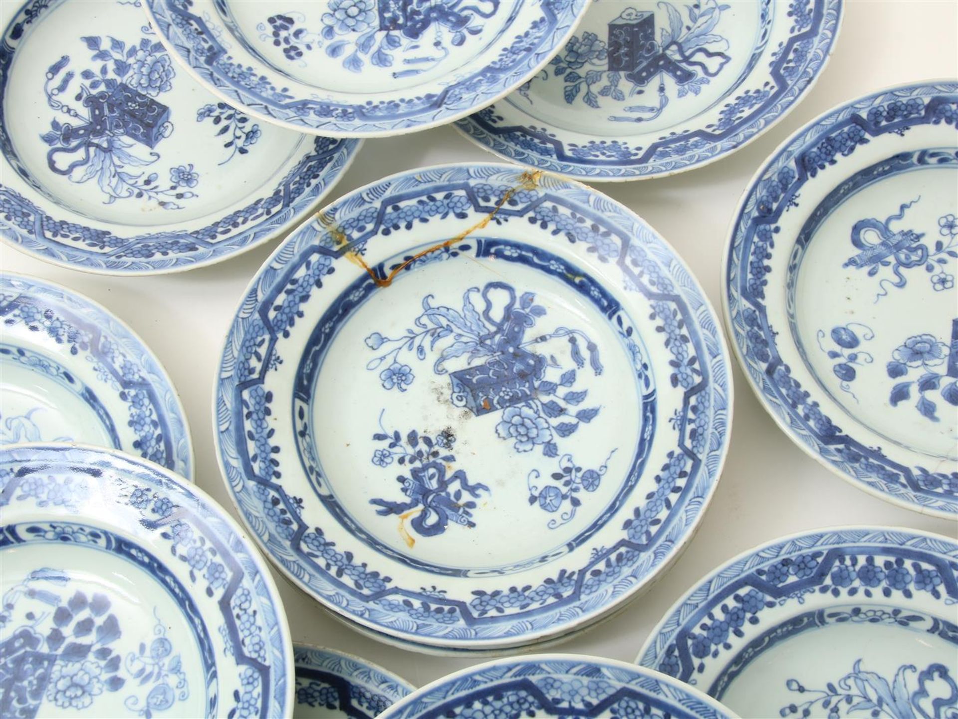  set of 12 Qianlong porcelain plates - Bild 11 aus 17