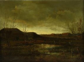 Bies, Martinus Johannes, Landscape with farms