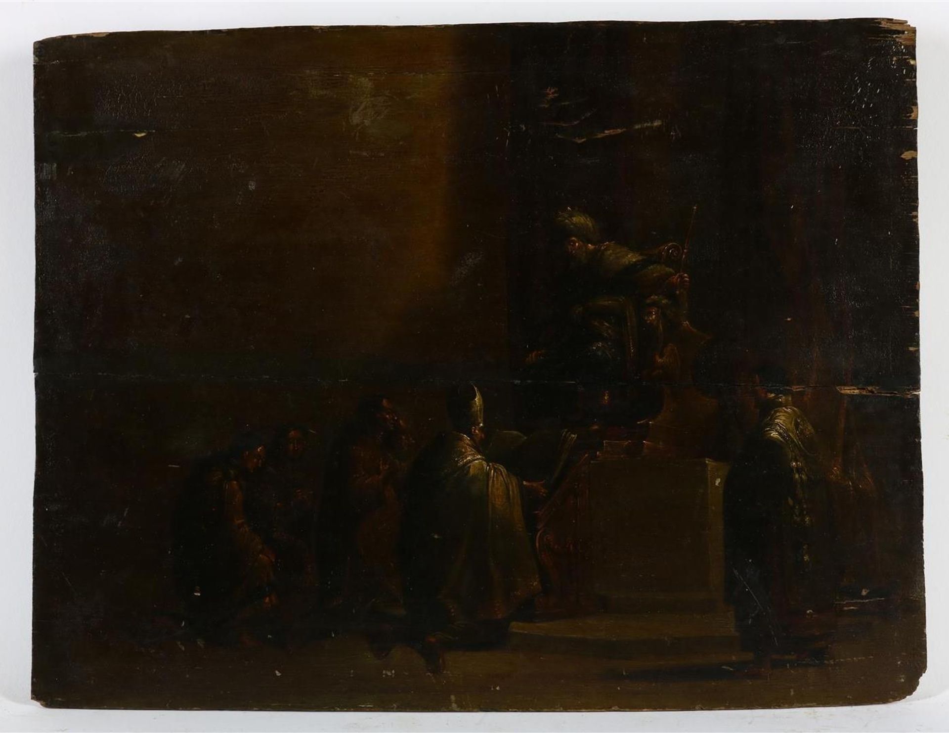 Circle of Leonard Bramer. (1596-1674) "Herod questions a group of Magi" - Bild 2 aus 4