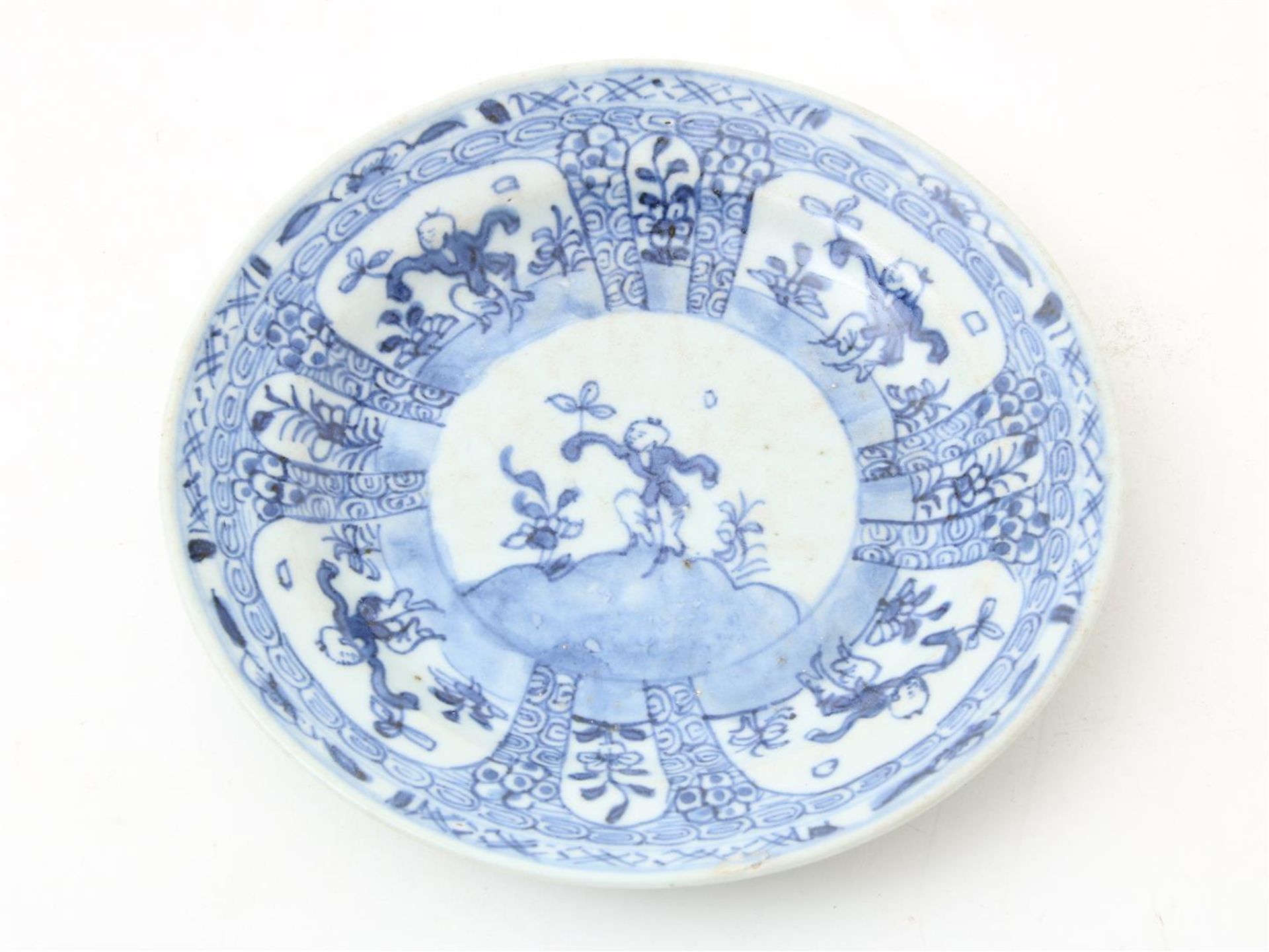 Series of 5 porcelain plates, China 19th century - Image 5 of 9