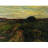 Jacobus Johannes Doeser (1884-1970) Dune landscape, signed lower right. oil on canvas, 60 x 80 cm.