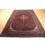 Carpet, Hamadan 302 x 198 cm. (worn)