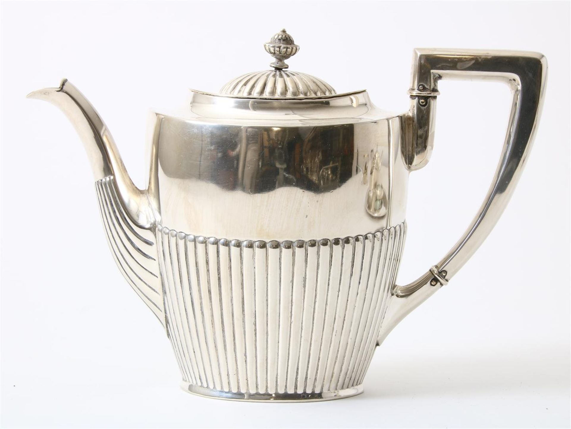 Silver tea set, Germany - Bild 7 aus 16