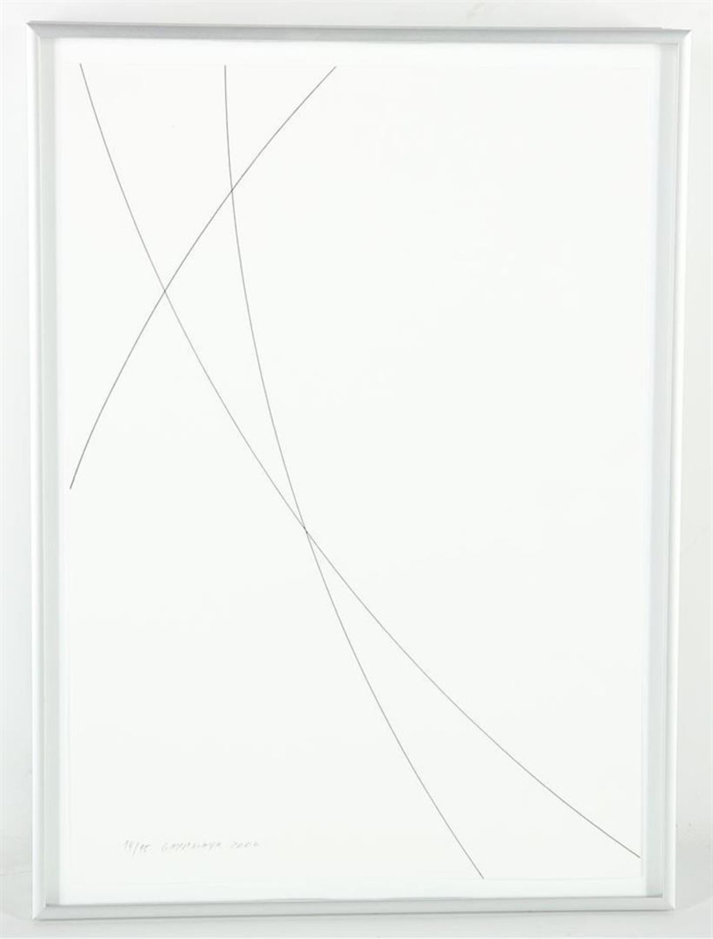 Heinz Gappmayr (1925-2010) series of 5 abstracts, signed lower right and dated 2000, all numbered - Image 10 of 12