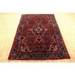 Carpet, Hamadan 200 x 135 cm.