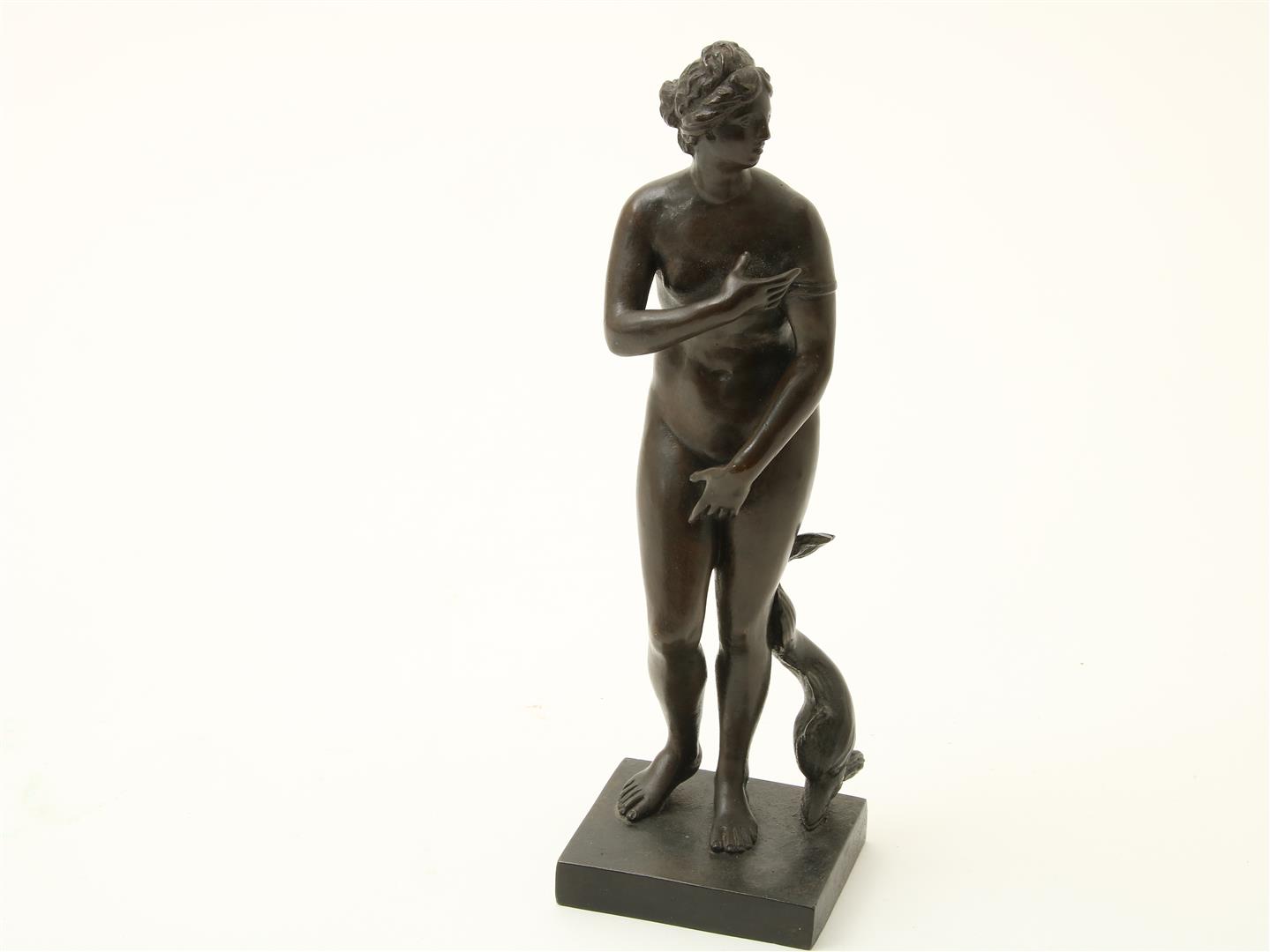 Bronze sculpture, Venus Marina, after a model by Girolamo Campagna, probably later casting, height