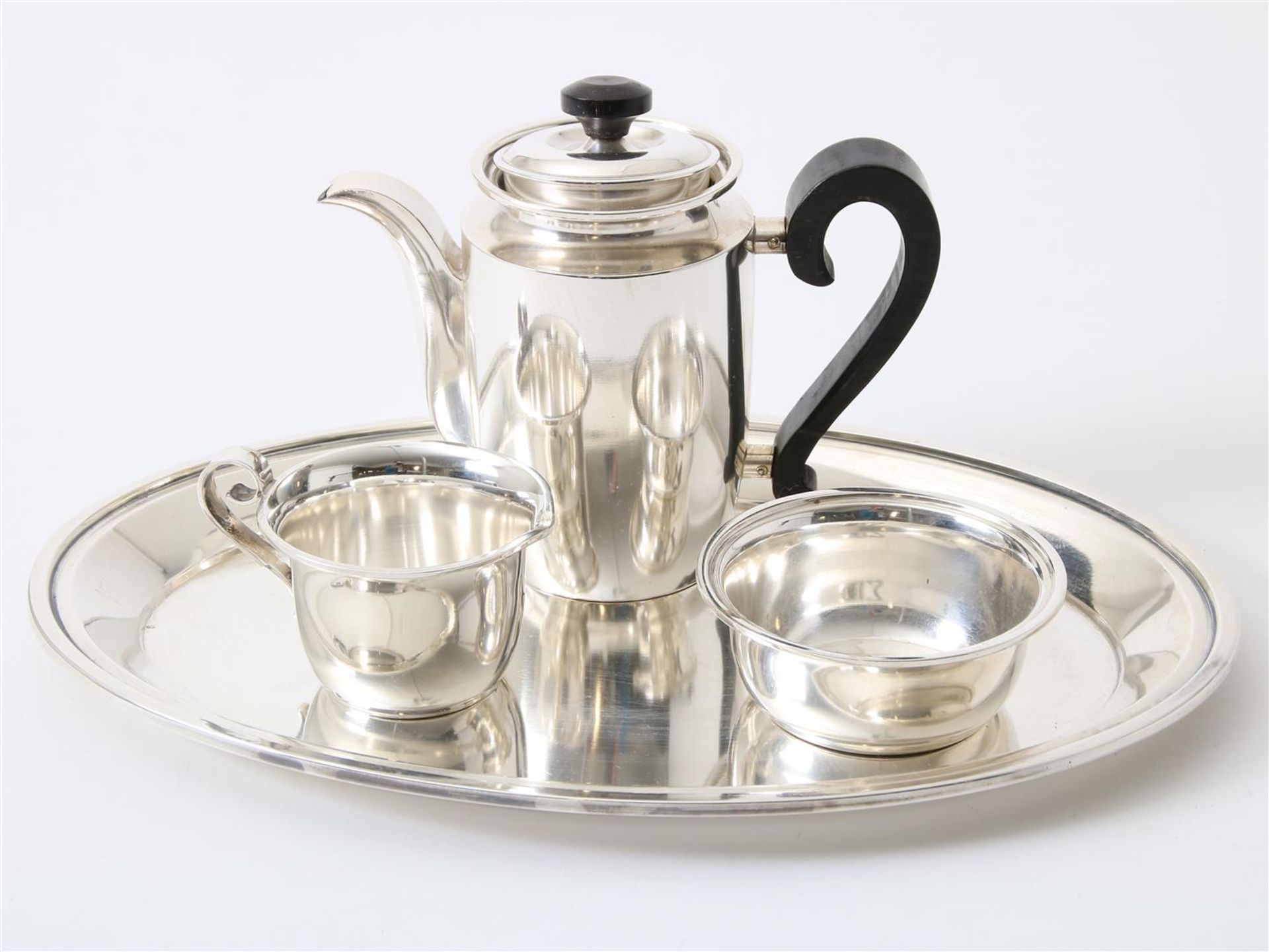 Silver coffee set, Germany, 1930s