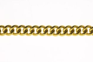 Yellow gold bracelet 