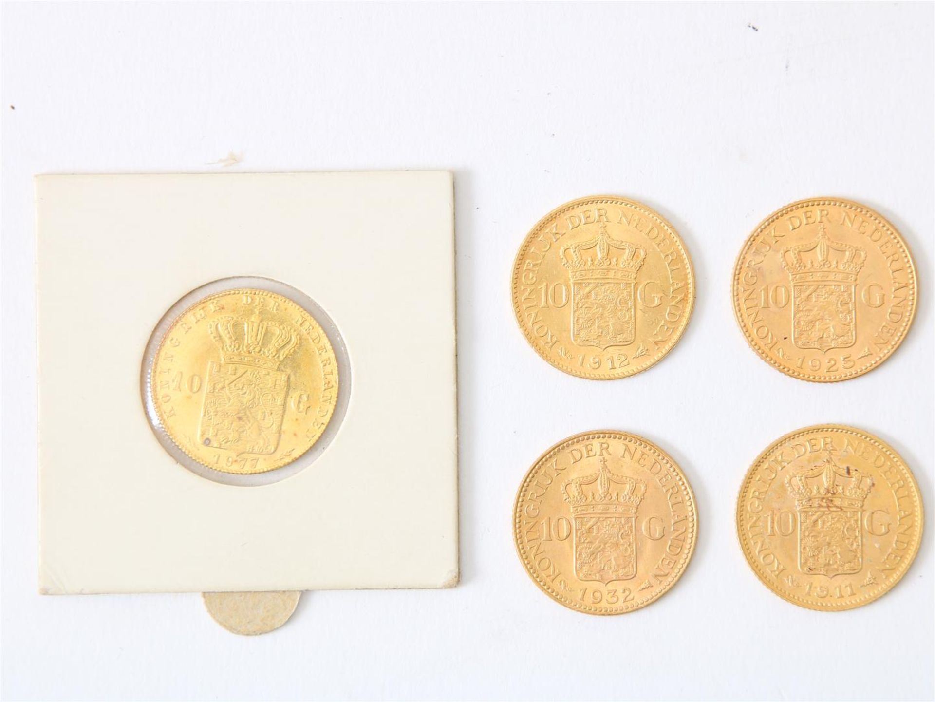6 golden 'tientje' coin, Wilhelmina 