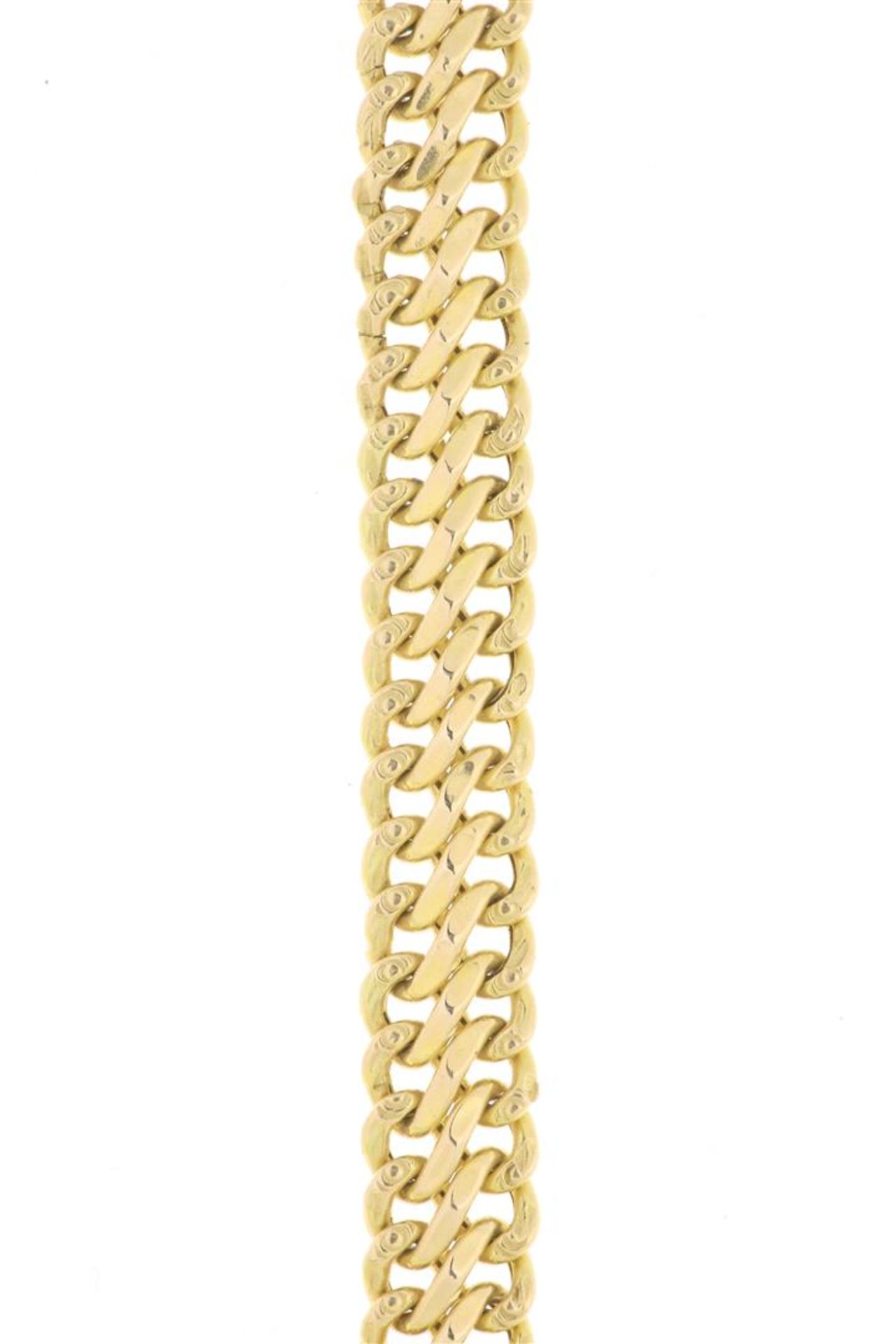 Gold gourmet link bracelet
