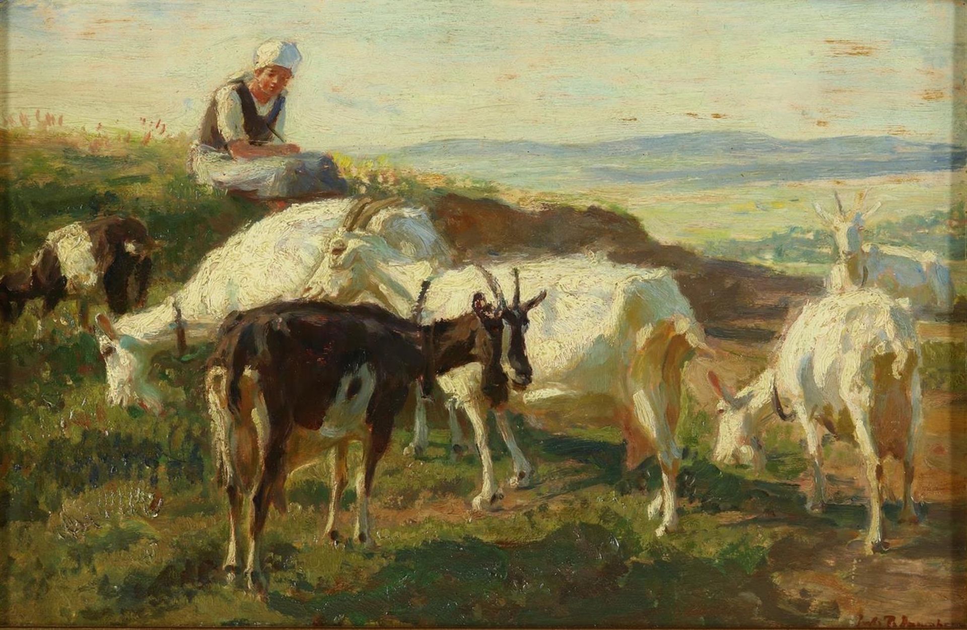 Junghanns, Julius Paul. Goats